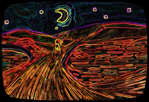 Beyza Ersoy - ��l (Suluboya, Dijital efekt), 2012