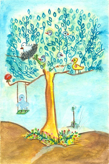 Ağaçta Kuşlar